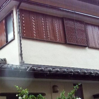 モルタル外壁と鉄部の塗装、雨樋の修復を行いました（神奈川県座間市）