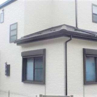 レンガ調のサイディング外壁の施工事例（神奈川県横浜市）