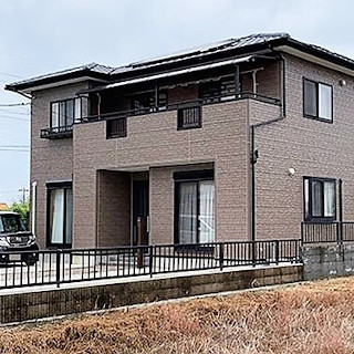 色あせ・剥がれのある住宅がクリアー塗装で美しく変身（神奈川県南足柄市）