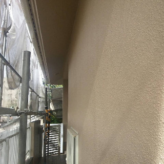 築22年のモルタル外壁の塗装！劣化の激しかった塀もここまでキレイに（神奈川県横浜市）